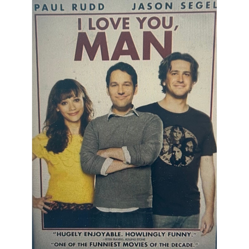 I Love You Man DVD Disc Only Paul Rudd Jason Segel Comedy Movie Tested Works